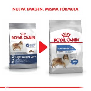 royal canin maxi light change1
