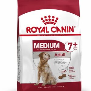 royal canin medium +7 front
