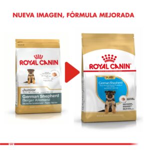royal canin pastor aleman puppy change
