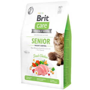 Brit Care Cat Senior Weight Control front