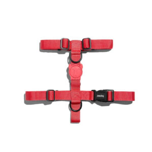 NEON CORAL DOG H HARNESS