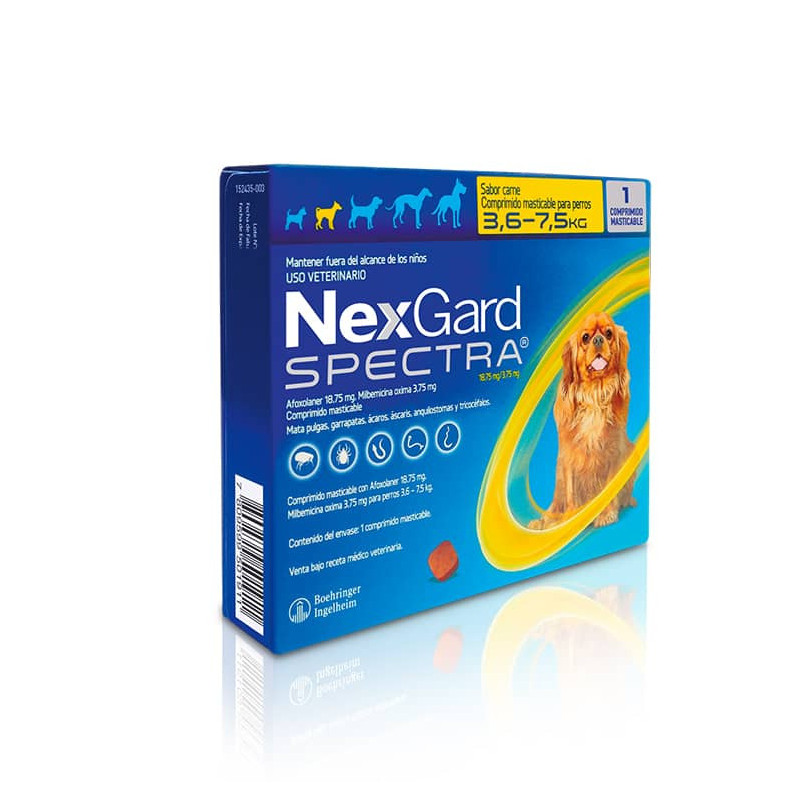 Nexgard Spectra 3-7.5Kg