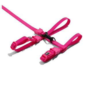 PINK LED HARNESS WITH LEASH