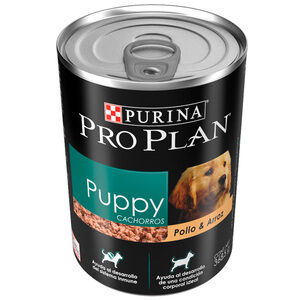 Pro plan puppy lata perro front2