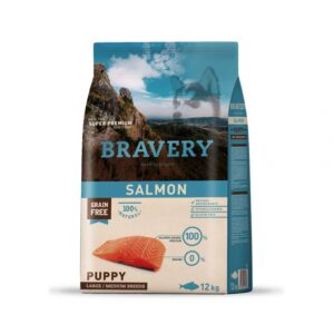 bravery puppy salmon large medium front