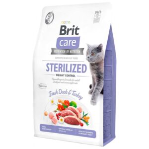 brit care cat sterilized weight control front