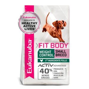 eukanuba weight control small breed pront front