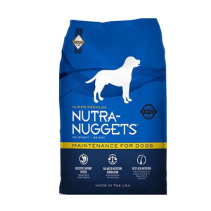 nutra nuggets maintenance perro front