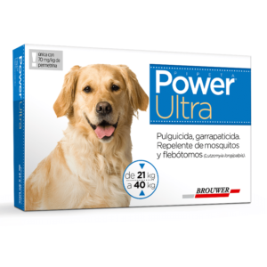 power ultra 21 a 40 kg perro front