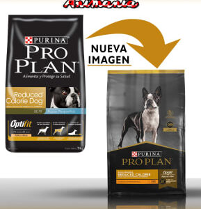 pro plan reduce calories front small perros