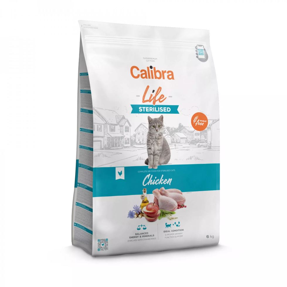 Calibra gato Sterilized Chicken- Pollo 6kg