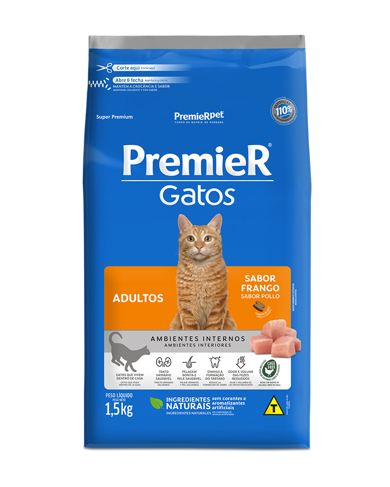 Premier Pet Gato Adulto 1.5k frontal