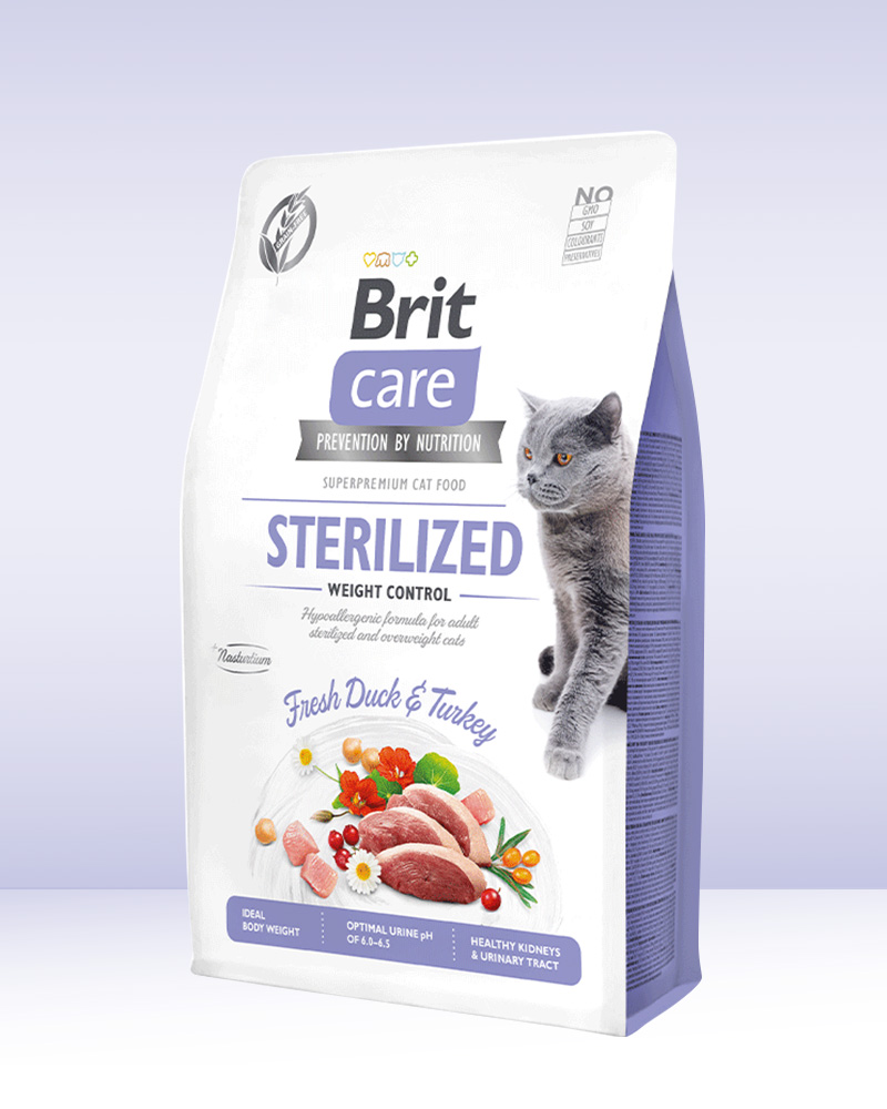 Brit Care Gato Sterilized Weigth Control 2Kg