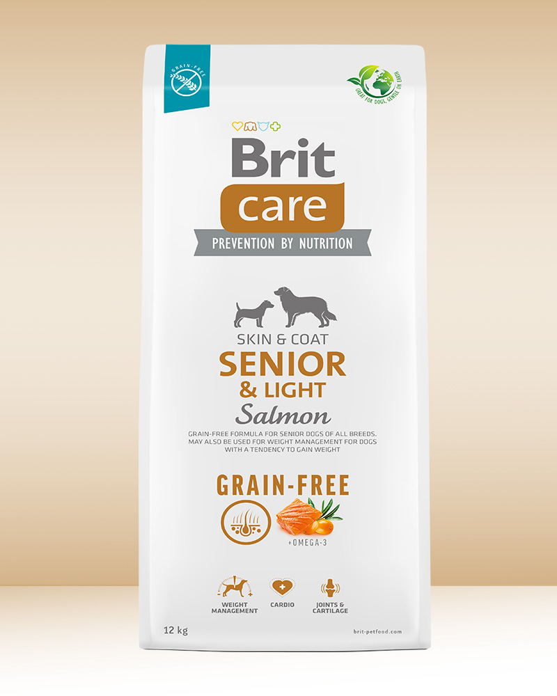 Brit Care Senior Salmon Y Ligth 12K