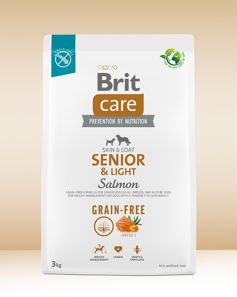 Brit Care Senior Salmon Y Ligth 3K